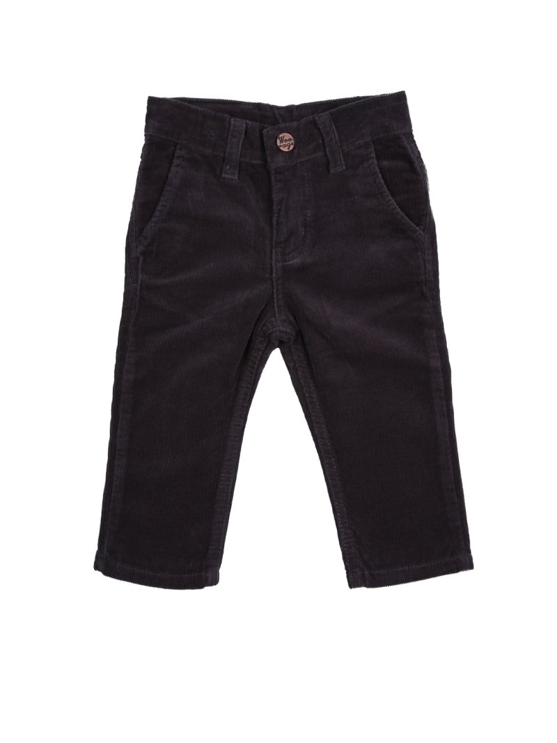 Graphite corduroy shorts for boys NDZ1687 - Online store - Boutique